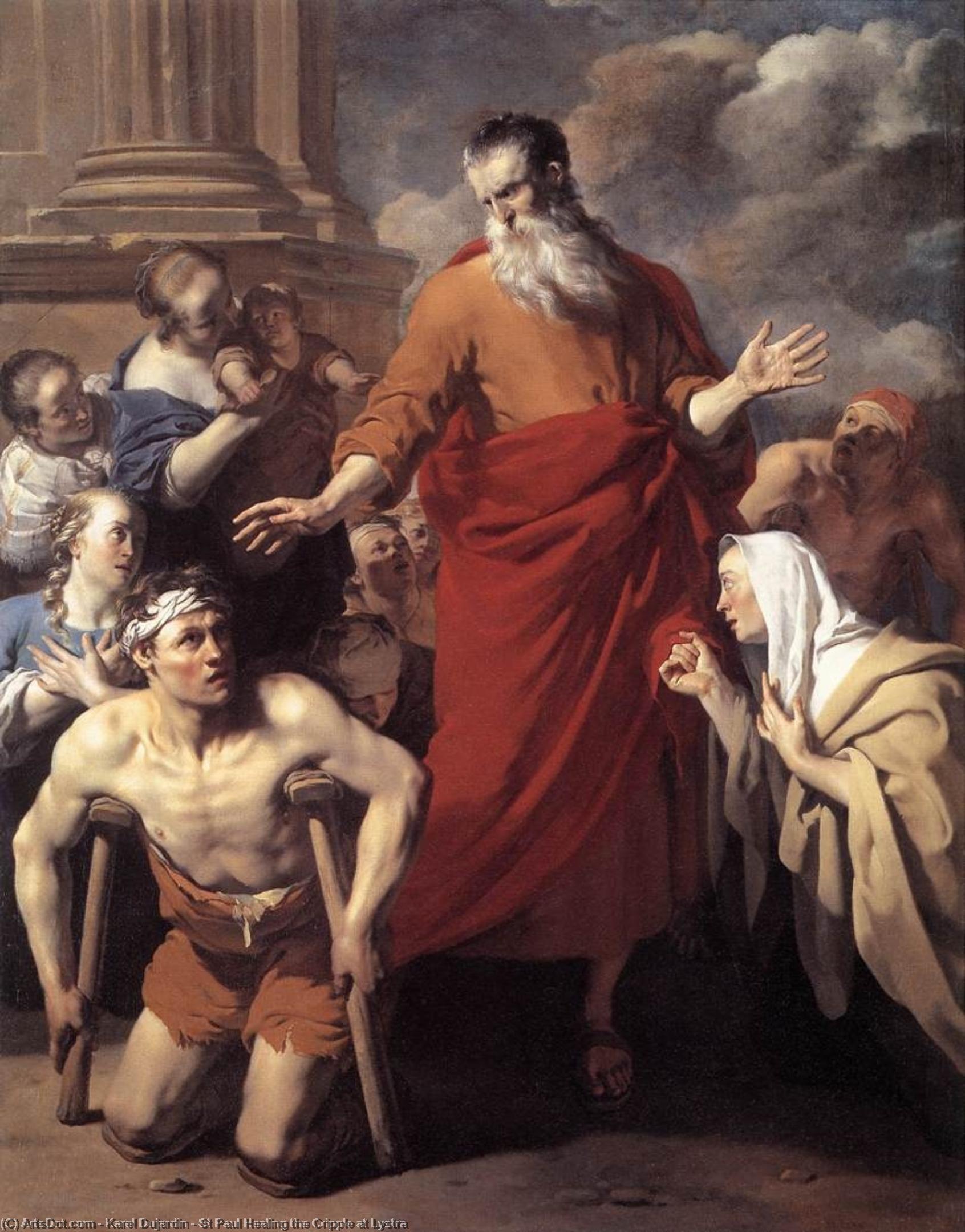 St Paul Healing The Cripple At Lystra — Karel Dujardin