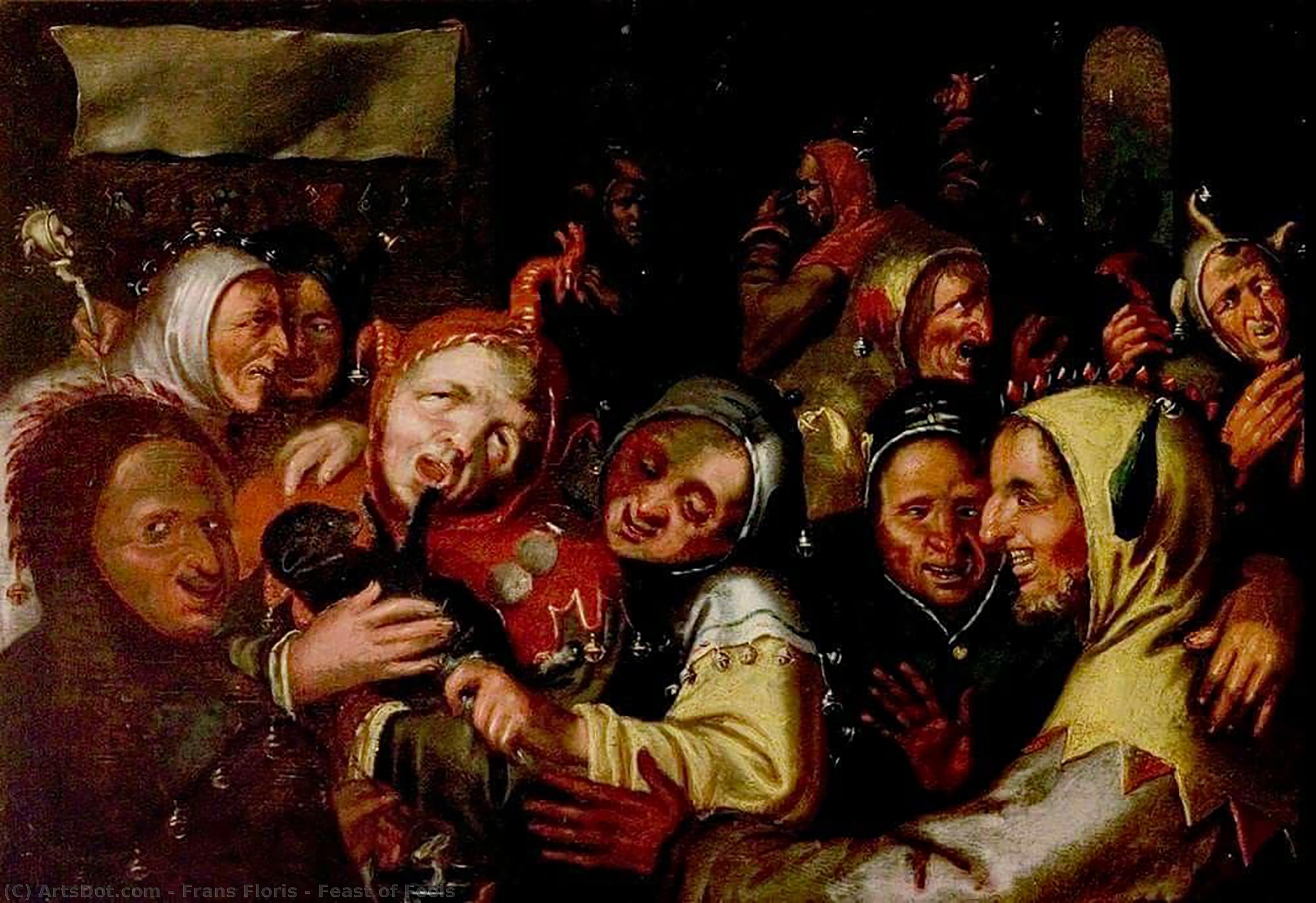 Feast Of Fools — Frans Floris