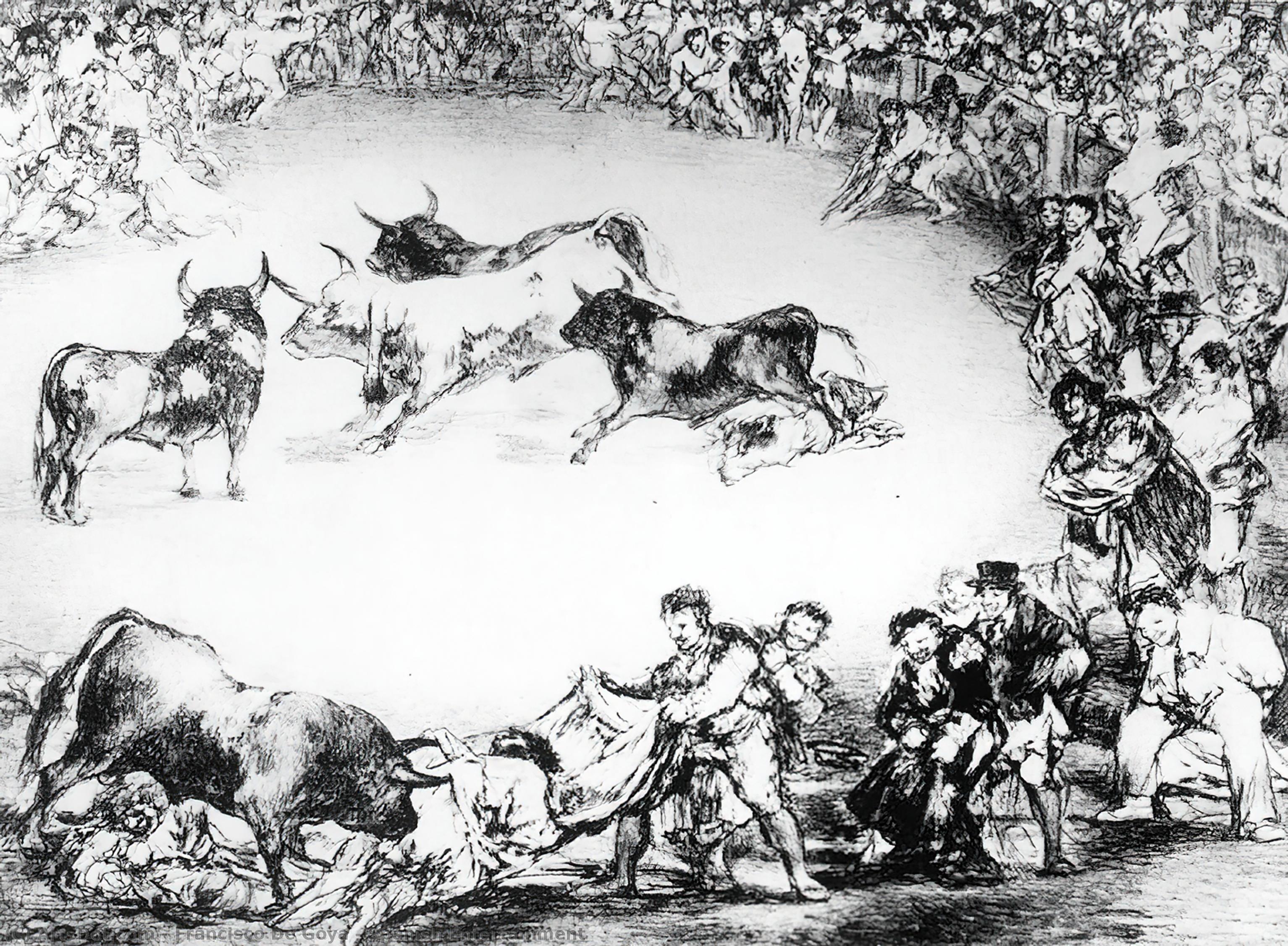 Spanish Entertainment — Francisco José De Goya Y Lucientes
