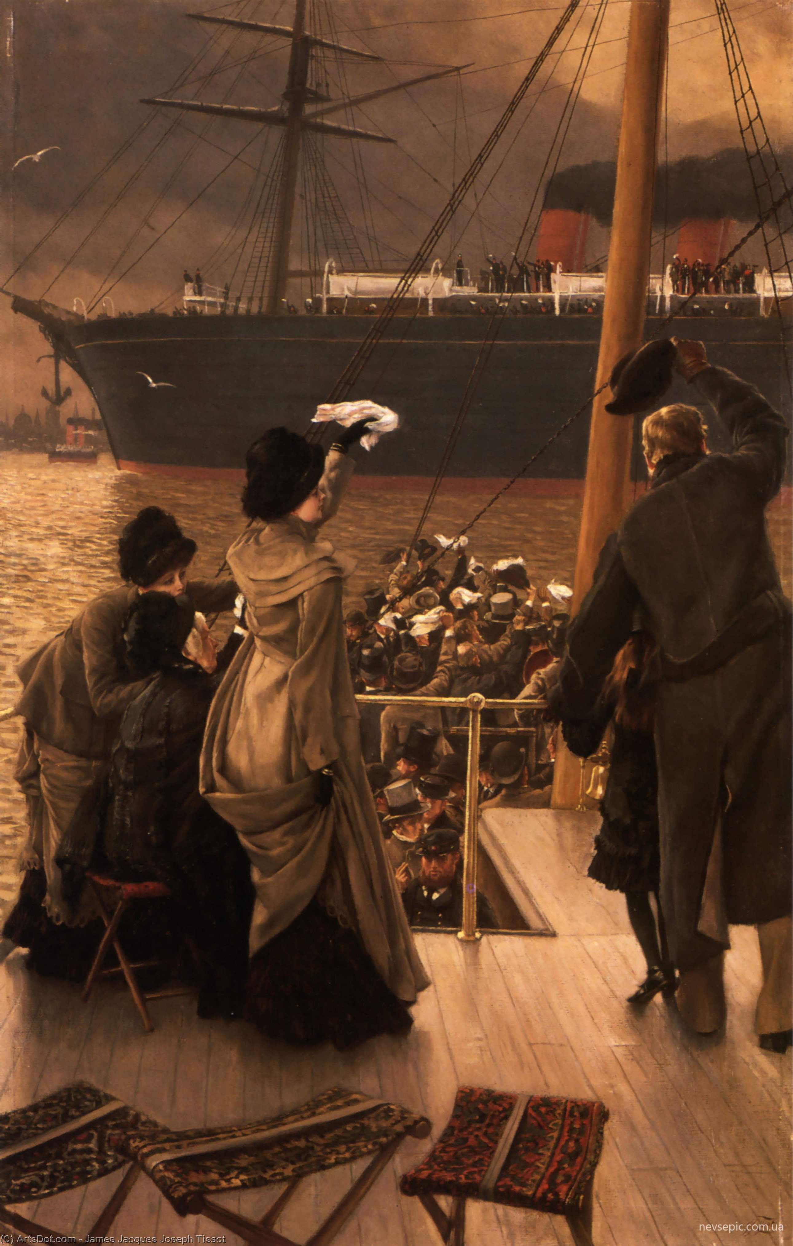 Goodbye, On The Mersey — Jacques Joseph Tissot