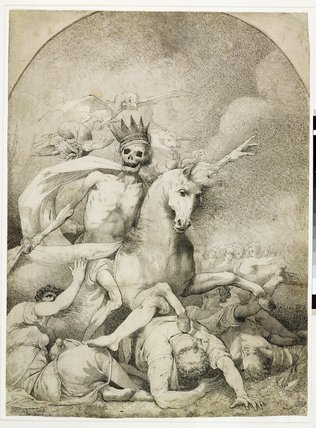 Death On A Pale Horse, C.1775 — John Hamilton Mortimer