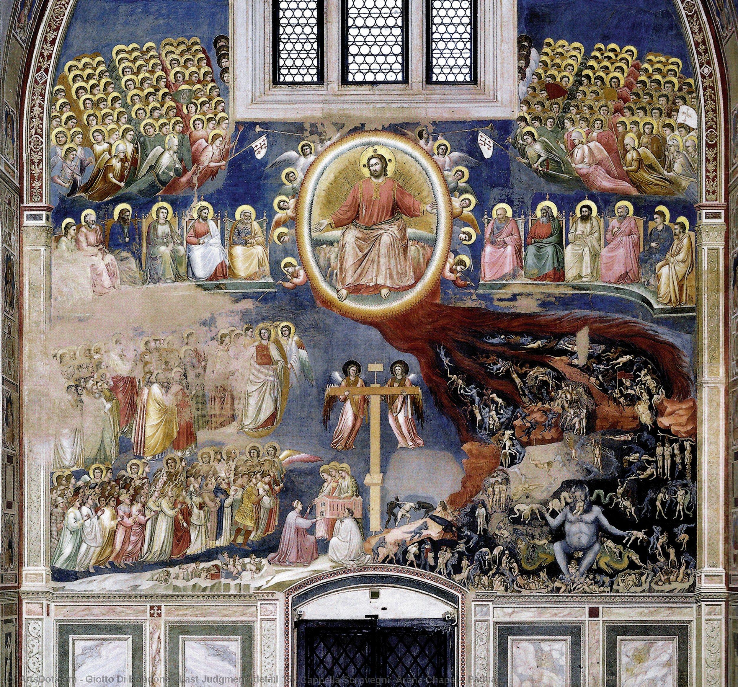 Last Judgment (detail 15) (cappella Scrovegni (arena Chapel), Padua) — Giotto Di Bondone
