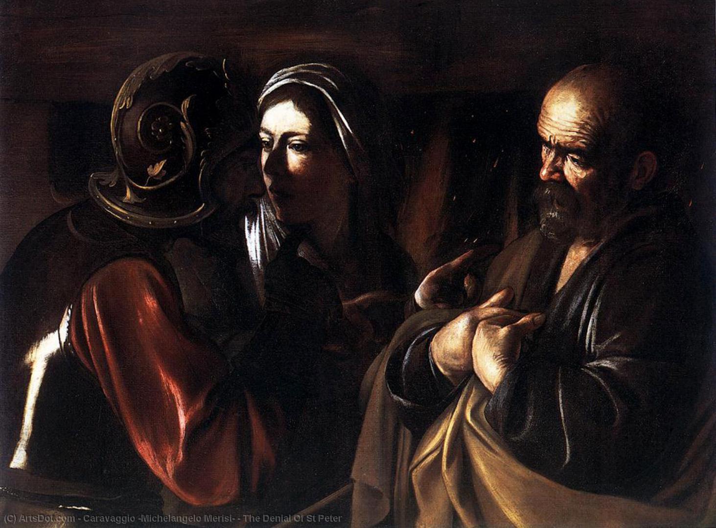 The Denial Of St Peter — Caravaggio