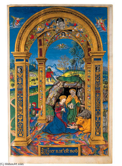 Missal, In Latin, Illuminated Manuscript On Vellum — Joseph Henry Sharp