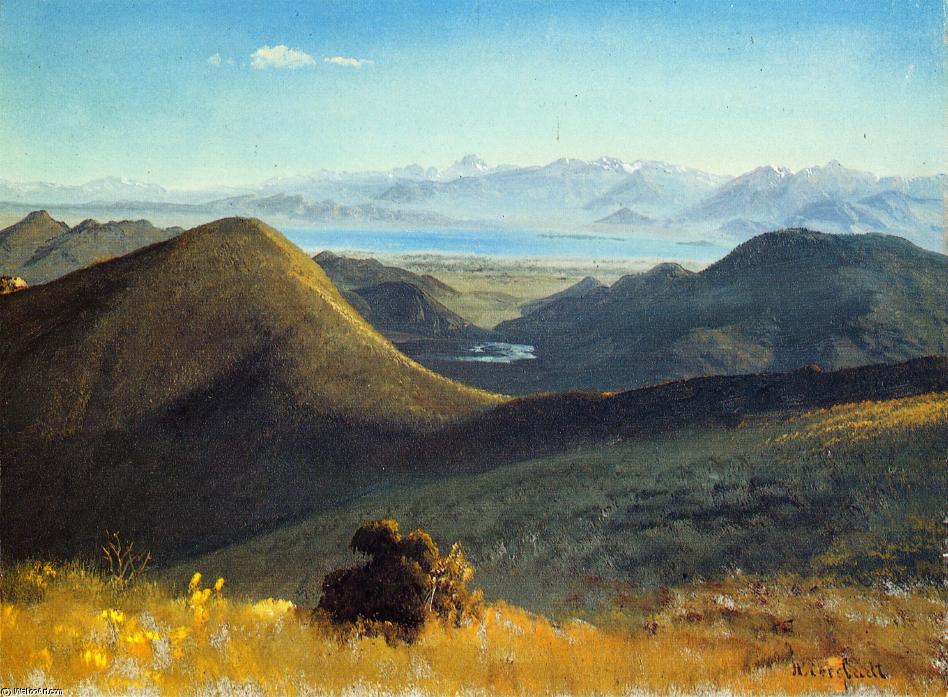 Mono Lake, Sierra Nevada, California — Albert Bierstadt
