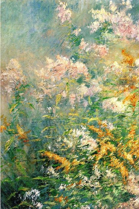 Meadow Flowers (also Known As Golden Rod And Wild Asters) — John Henry Twachtman