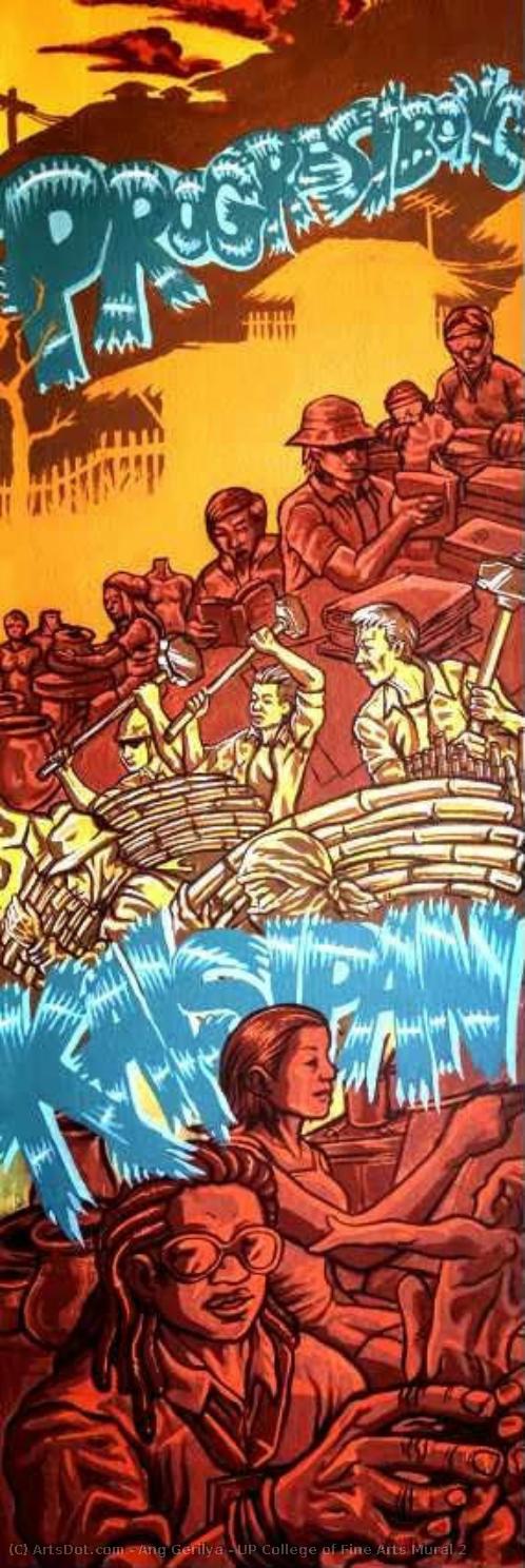 Up College Of Fine Arts Mural 2 — Ang Gerilya