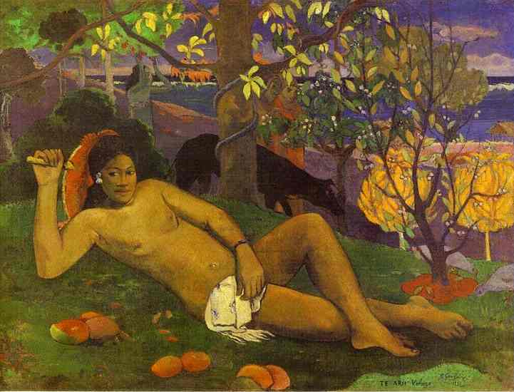 Te Arii Vahine (the King's Wife) — Eugène Henri Paul Gauguin