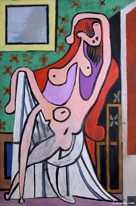 Grand Nu Au Fauteuil Rouge — Pablo Picasso