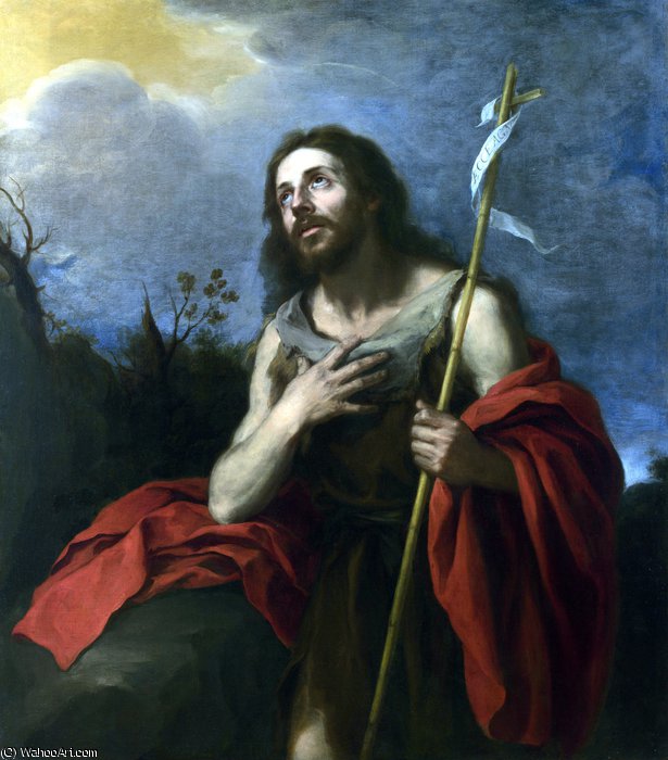 Saint John The Baptist In The Wilderness — Bartolomé Esteban Murillo