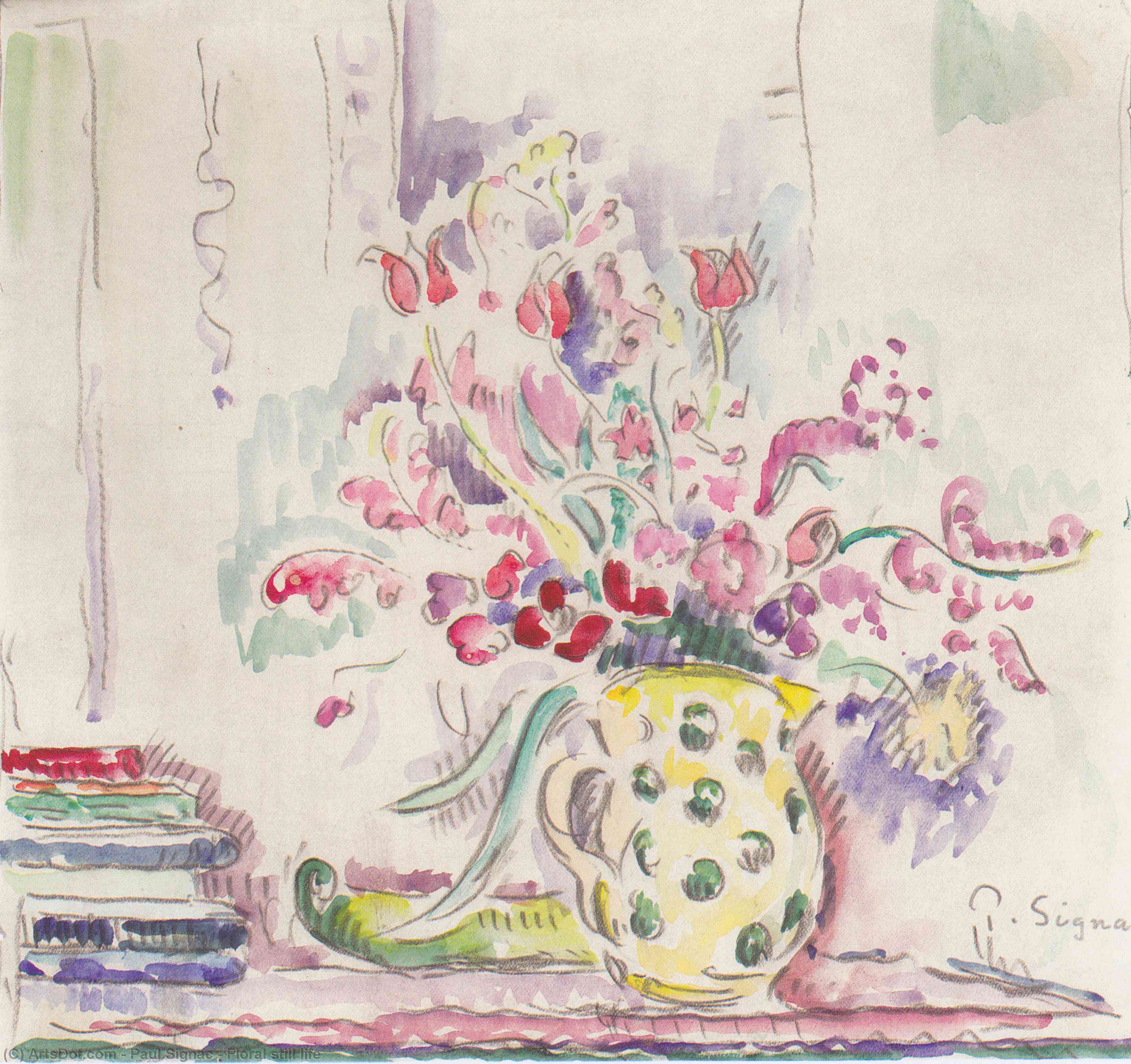 Floral Still Life — Paul Signac
