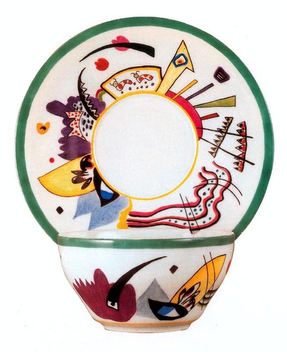 Cup And Saucer — Wassily Wassilyevich Kandinsky
