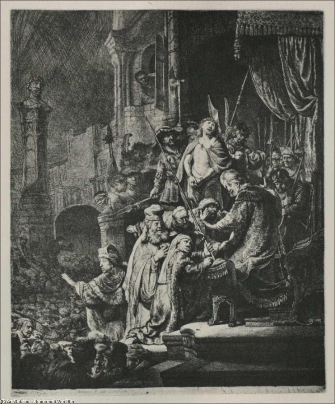 Ecce Homo 1 — Rembrandt Van Rijn