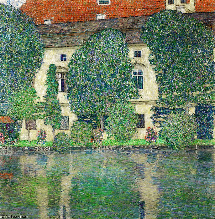 Schloss Kammer On The Attersee Iii — Gustav Klimt