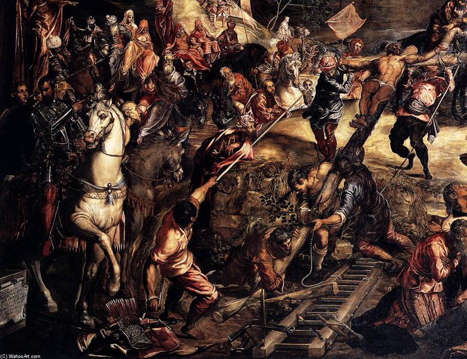 The Crucifixion (detail) — Jacopo Tintoretto