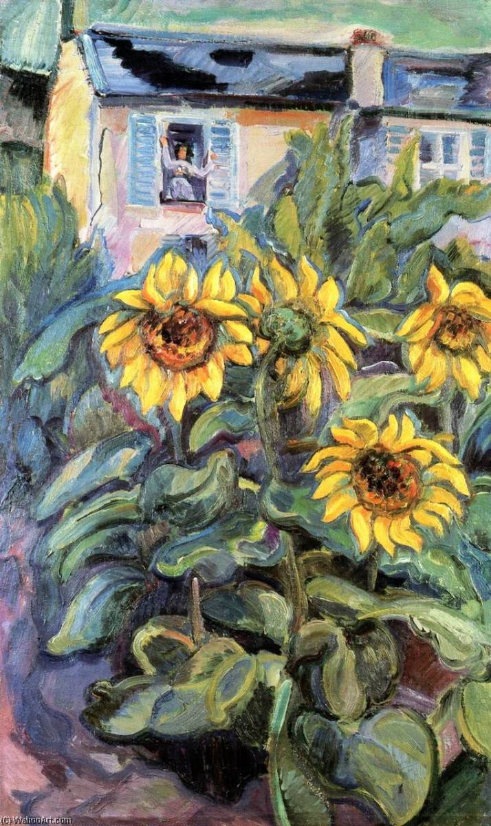 House With Sunflowers — Nicolas Tarkhoff