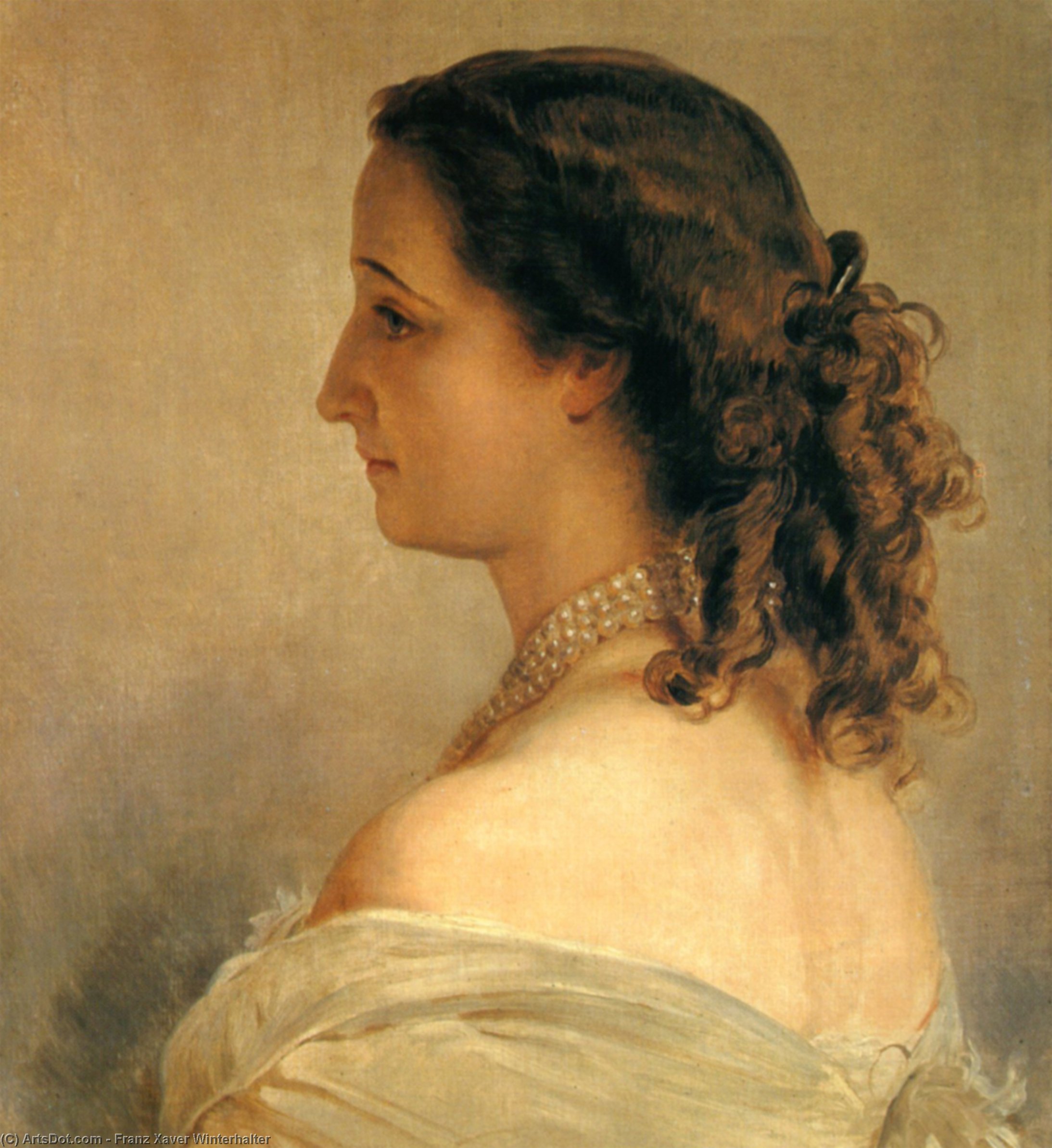 Eugenie, Empress Of The French — Franz Xavier Winterhalter