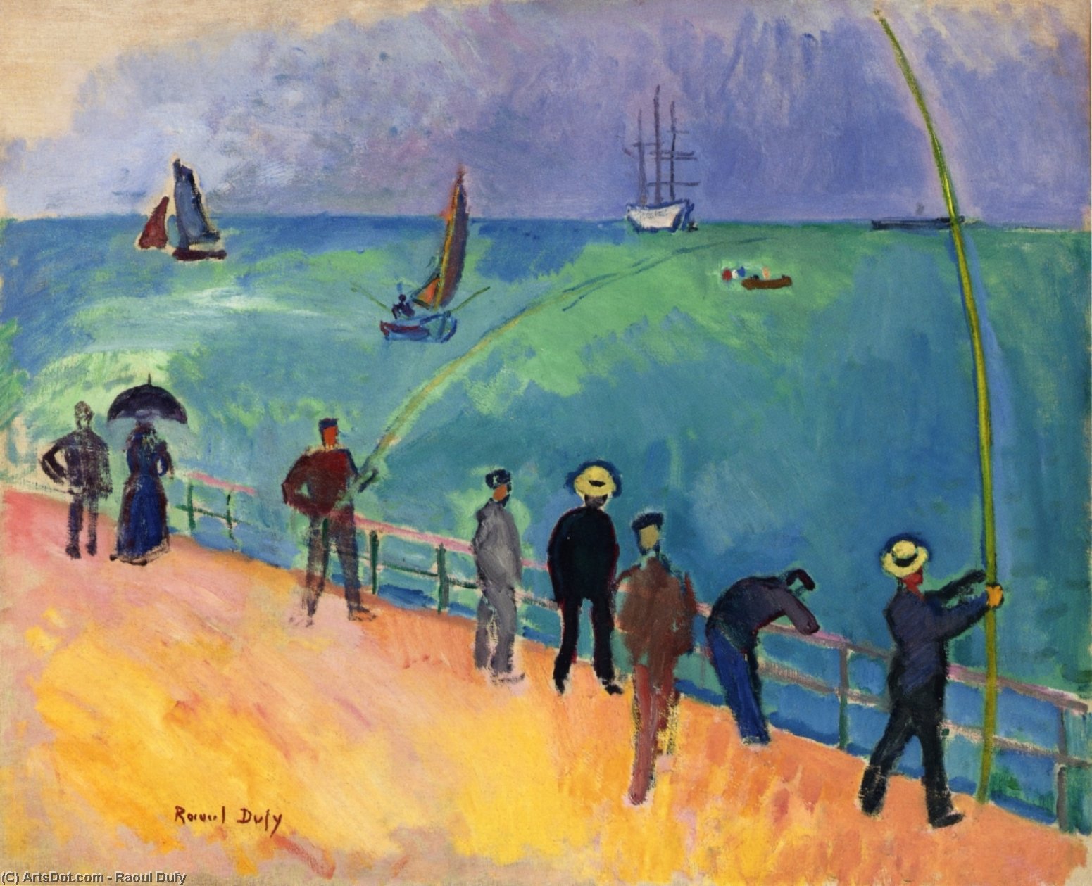 The Fishermen — Raoul Dufy