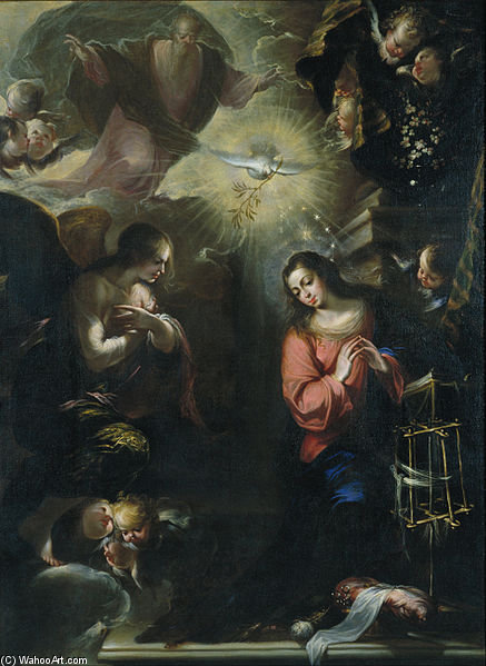 Annunciation — Francisco De Solís