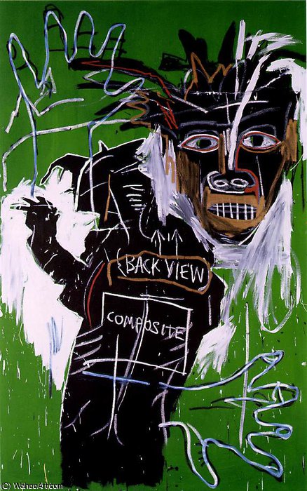 Self-portrait As A Heel, Part Two — Jean Michel Basquiat