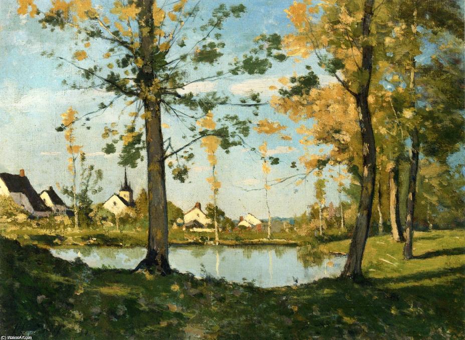 Autumn At Saint-prive — Henri-joseph Harpignies
