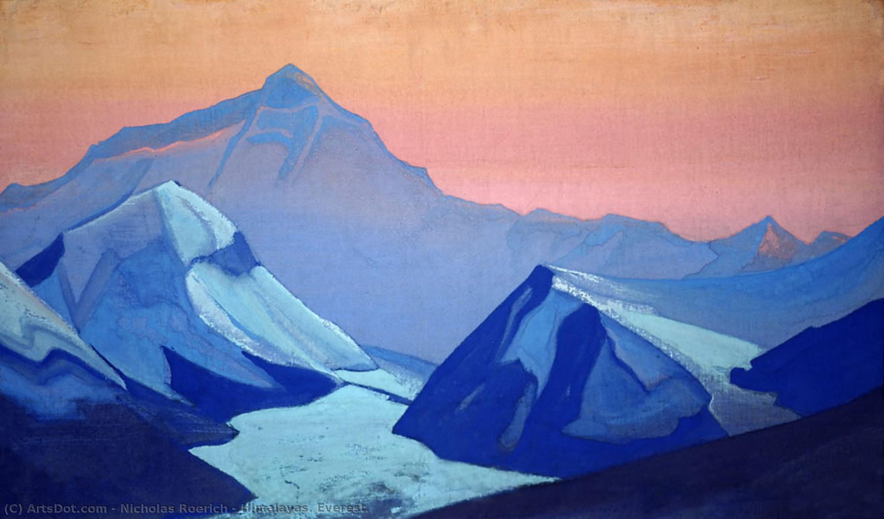 Himalayas. Everest. — Nicholas Roerich
