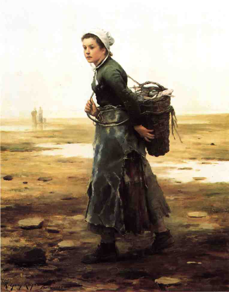 The Oyster Gatherer — Daniel Ridgway Knight