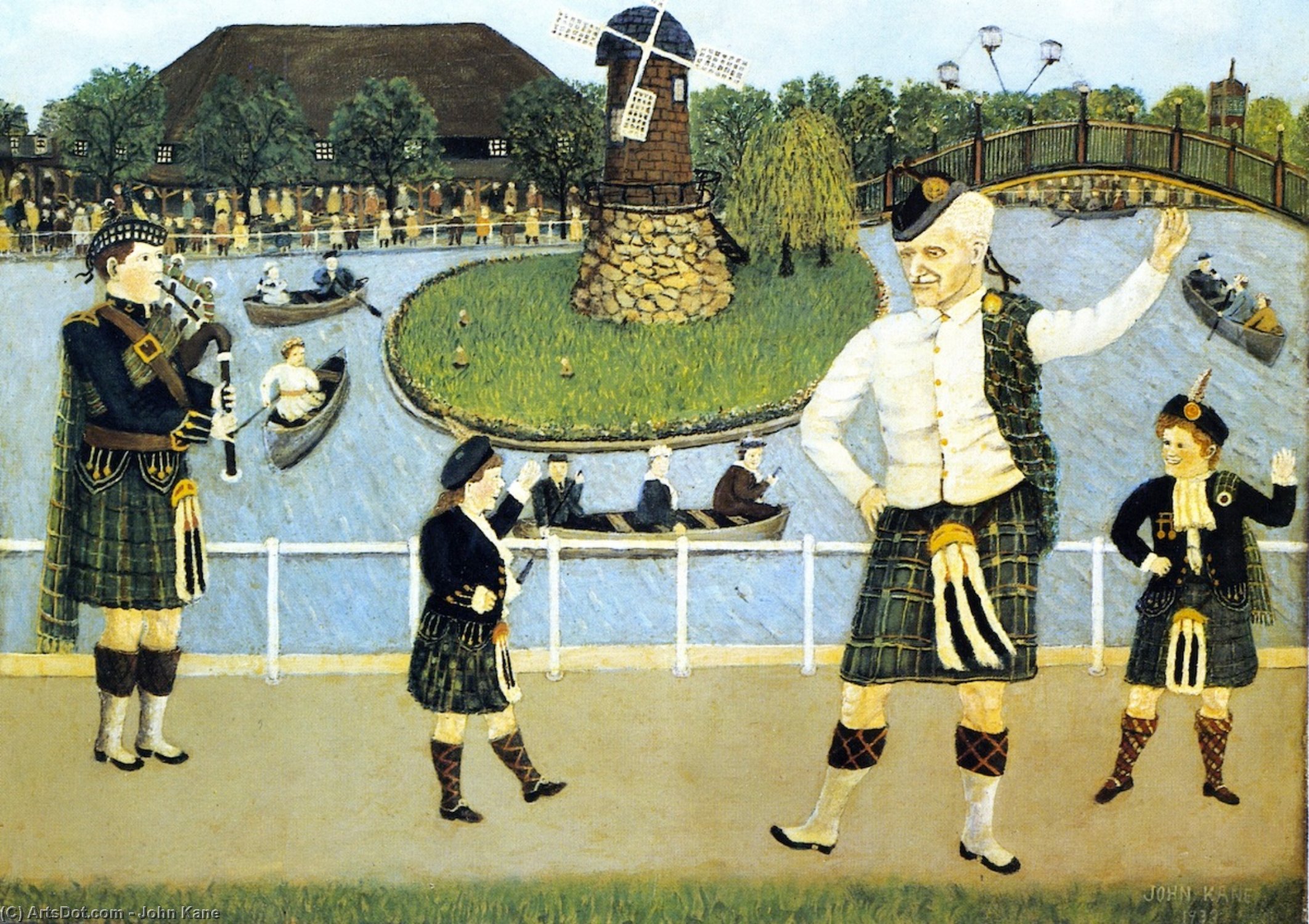 Scotch Day At Kennywood — John Kane
