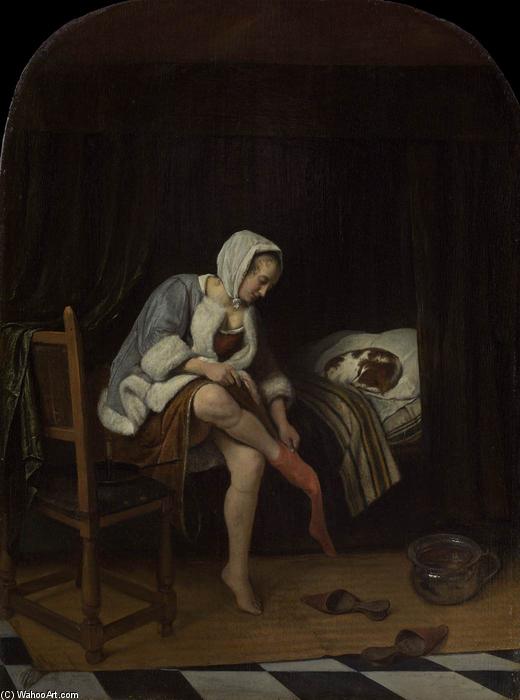 The Morning Toilet — Jan Havickszoon Steen