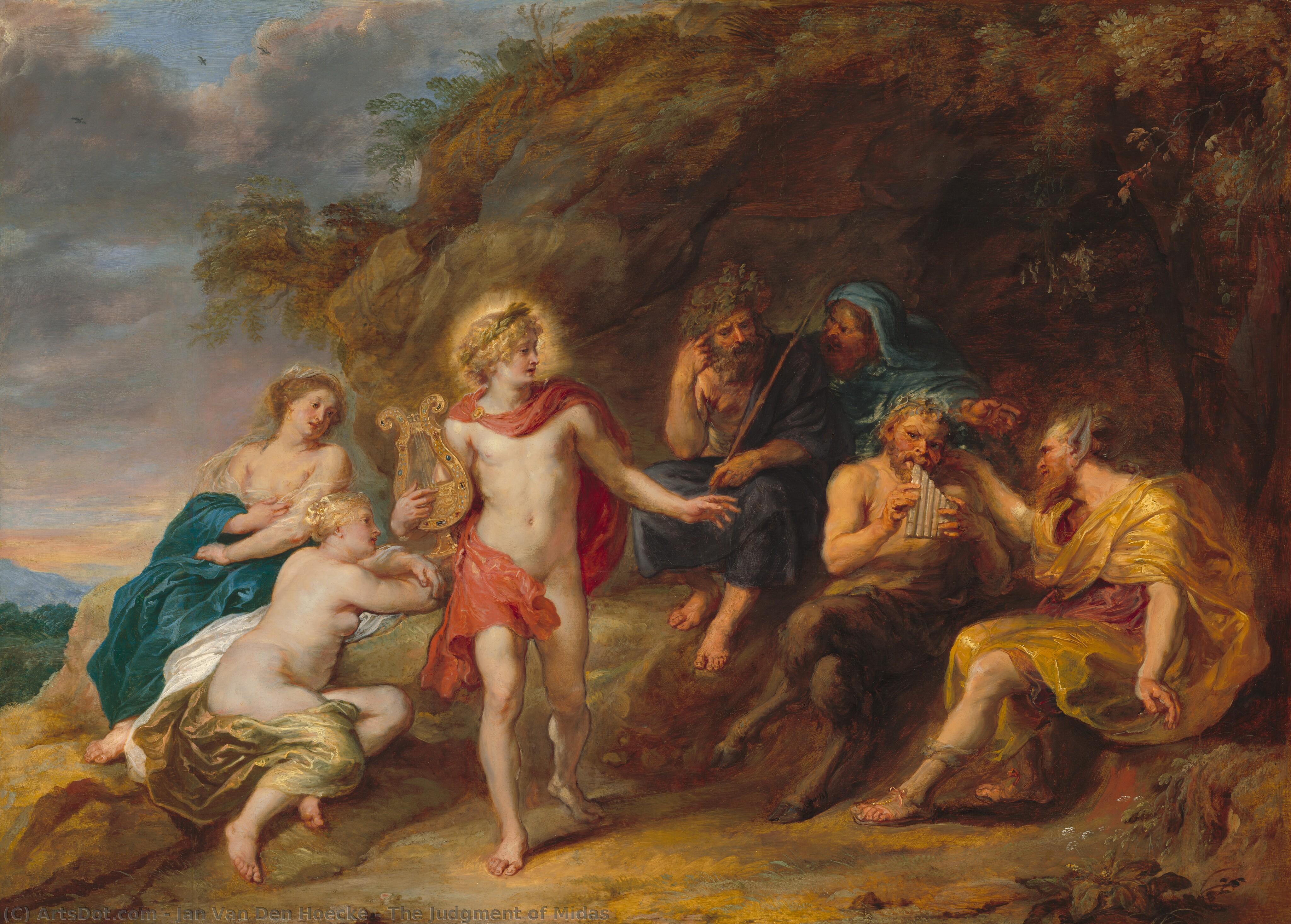 The Judgment Of Midas — Jan Van Den Hoecke