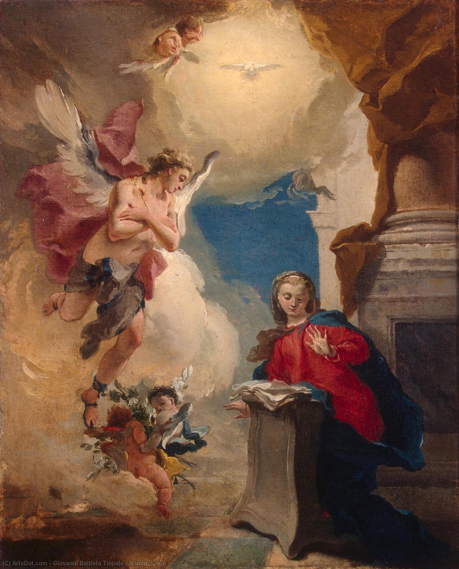 Annunciation — Giambattista Tiepolo
