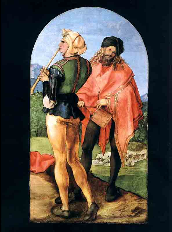 Retable Jabach Tambour Flutiste, Cologne — Albrecht Dürer