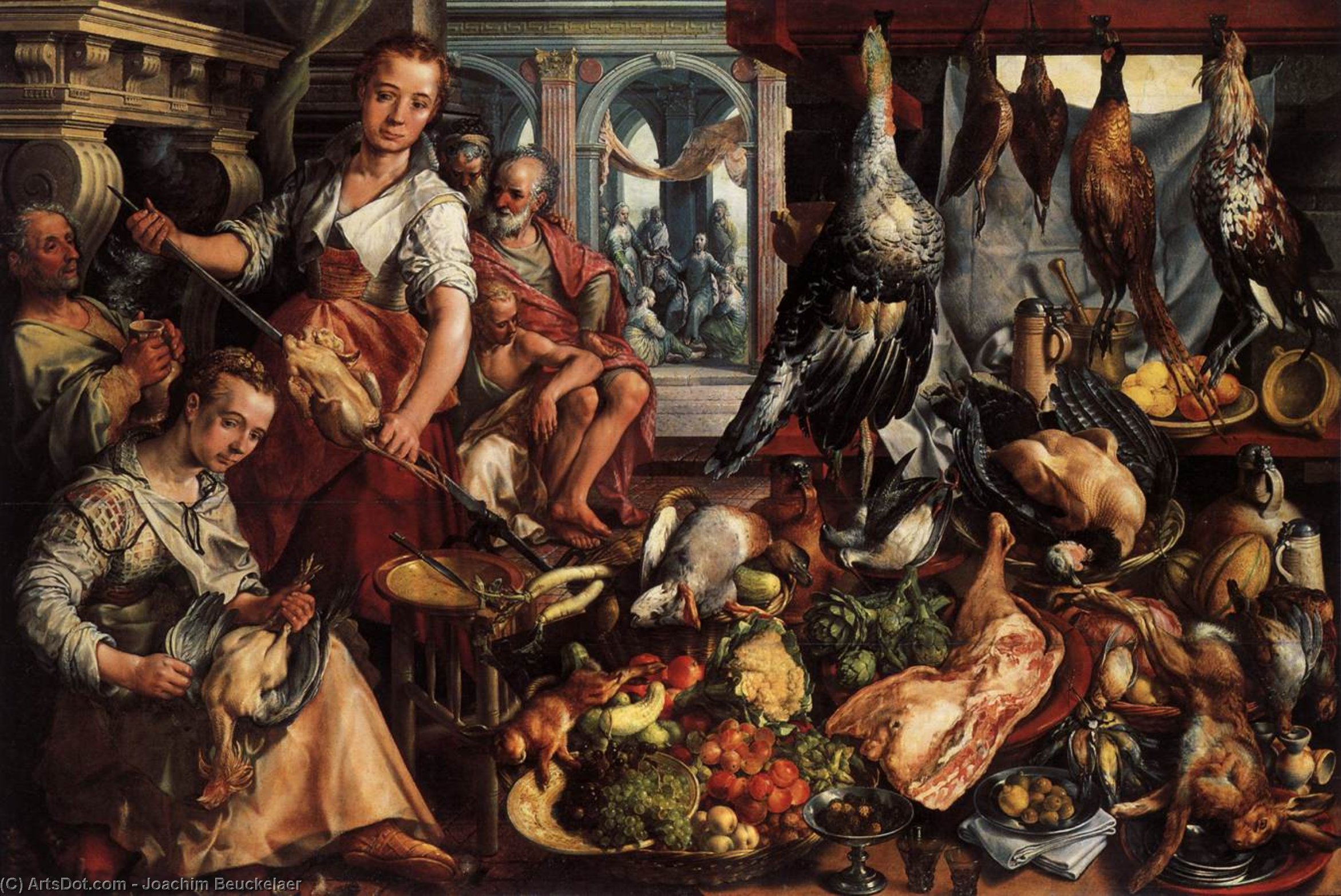 The Well-stocked Kitchen — Joachim Beuckelaer