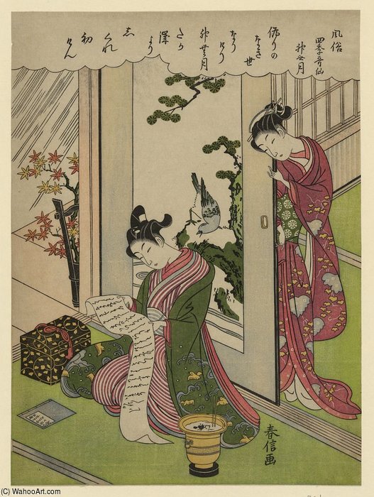 November — Suzuki Harunobu