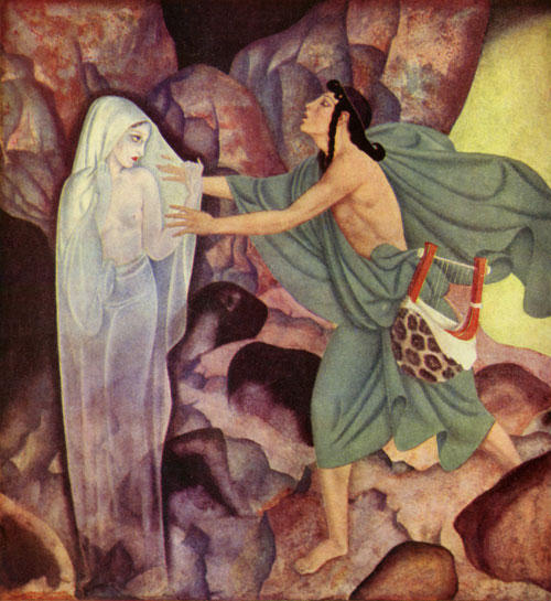 Orpheus And Eurydice — Edmund Dulac