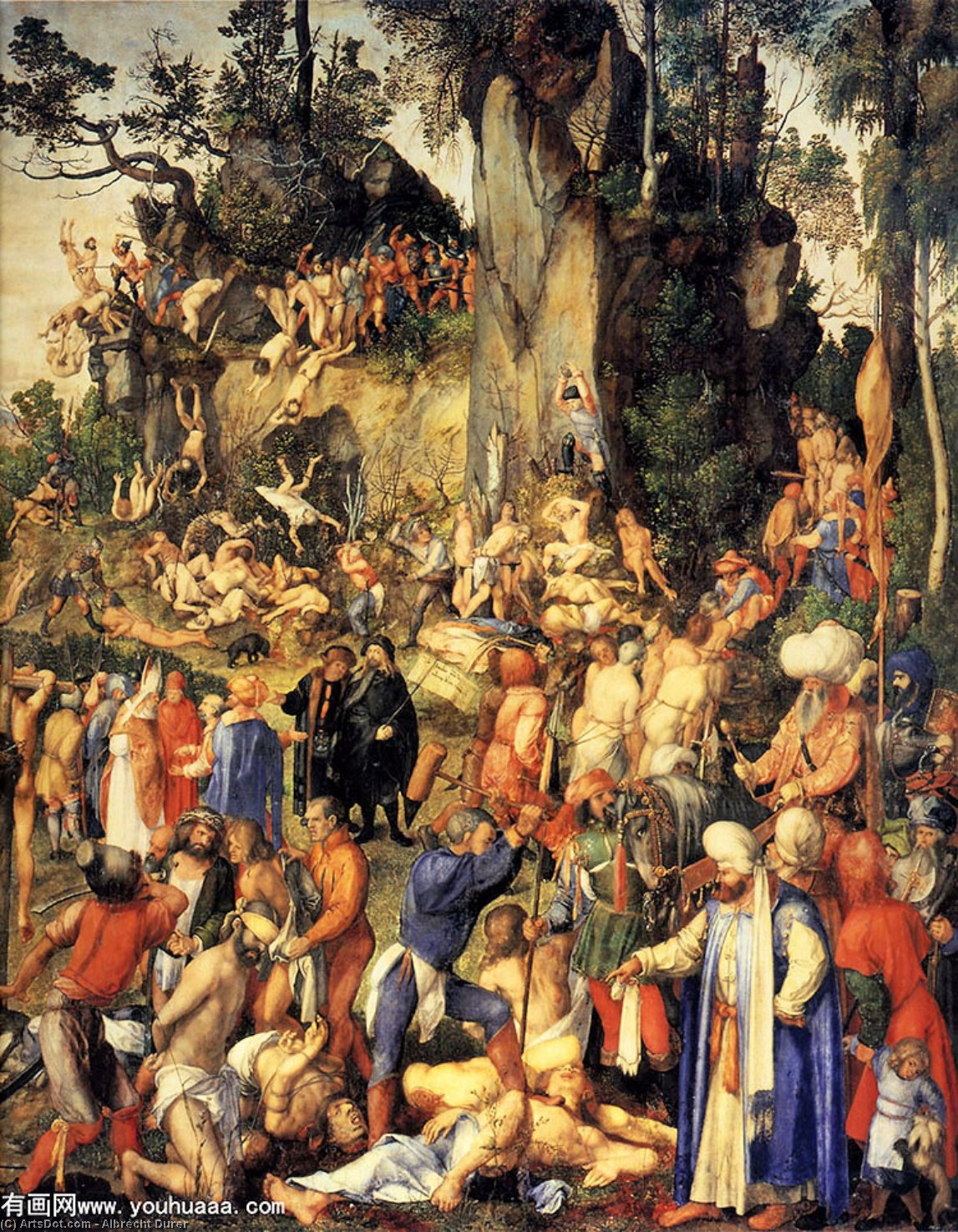Martyrdom Of The Ten Thousand — Albrecht Dürer