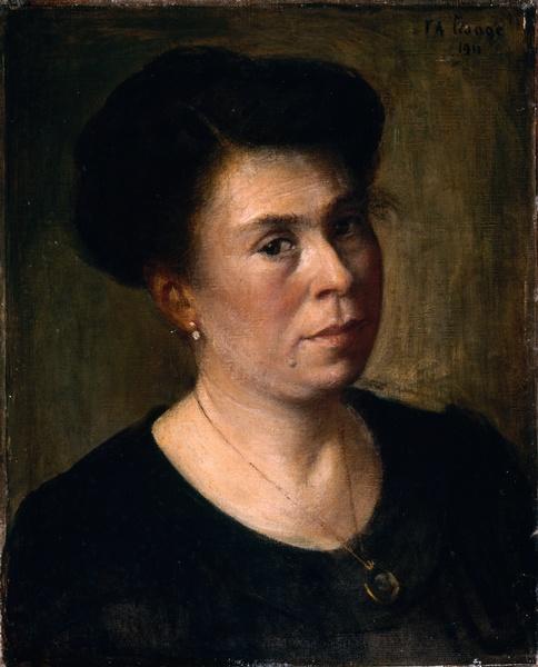 Portrait De Madame Audemar — Lesage Pierre Alexis