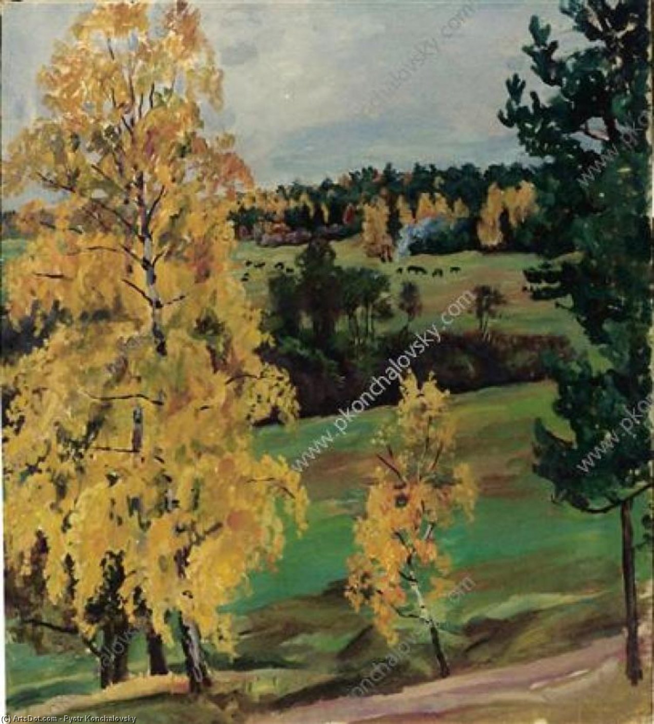 Autumn. Yellow Wood. — Pyotr Konchalovsky