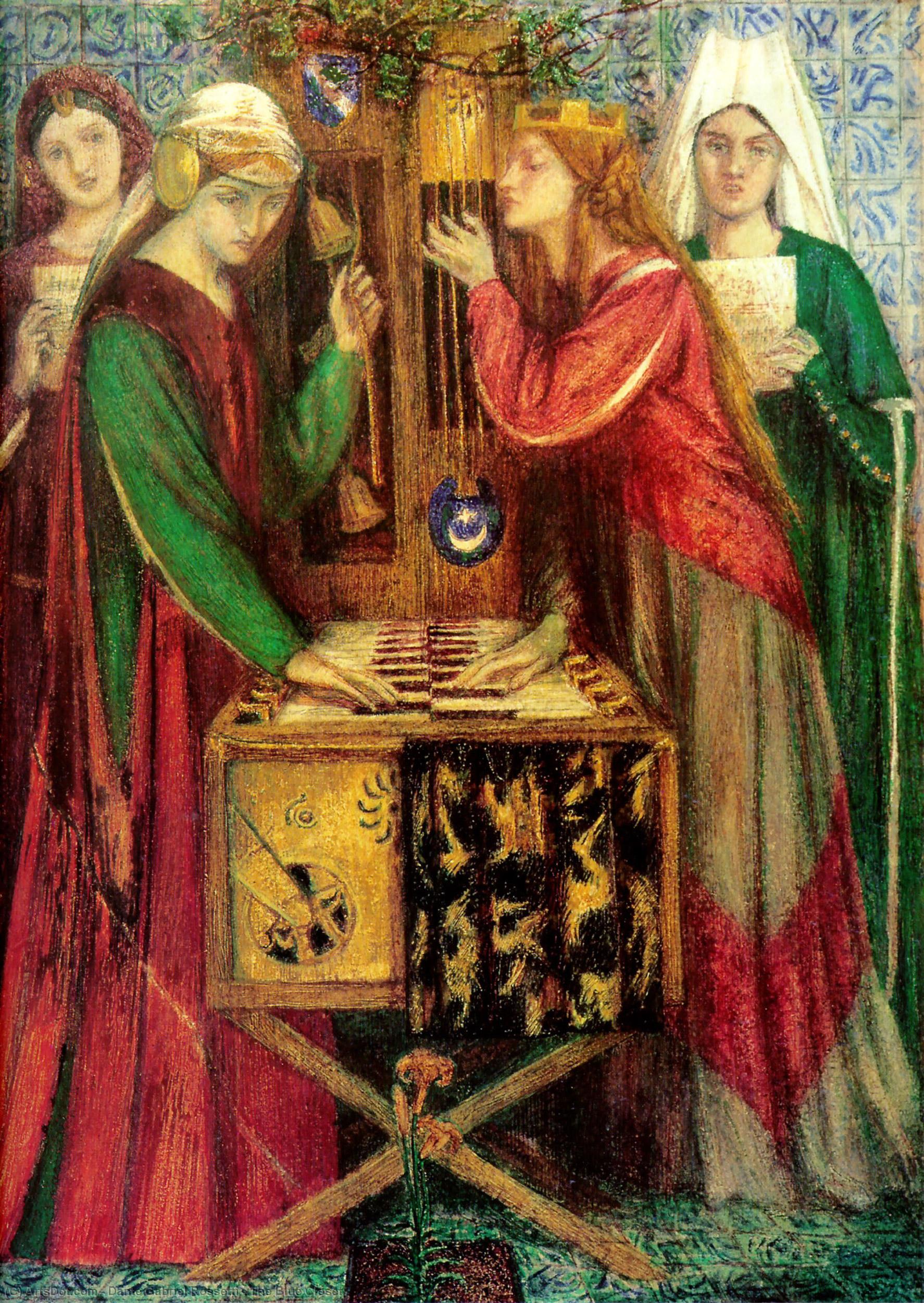 The Blue Closet — Dante Gabriel Rossetti