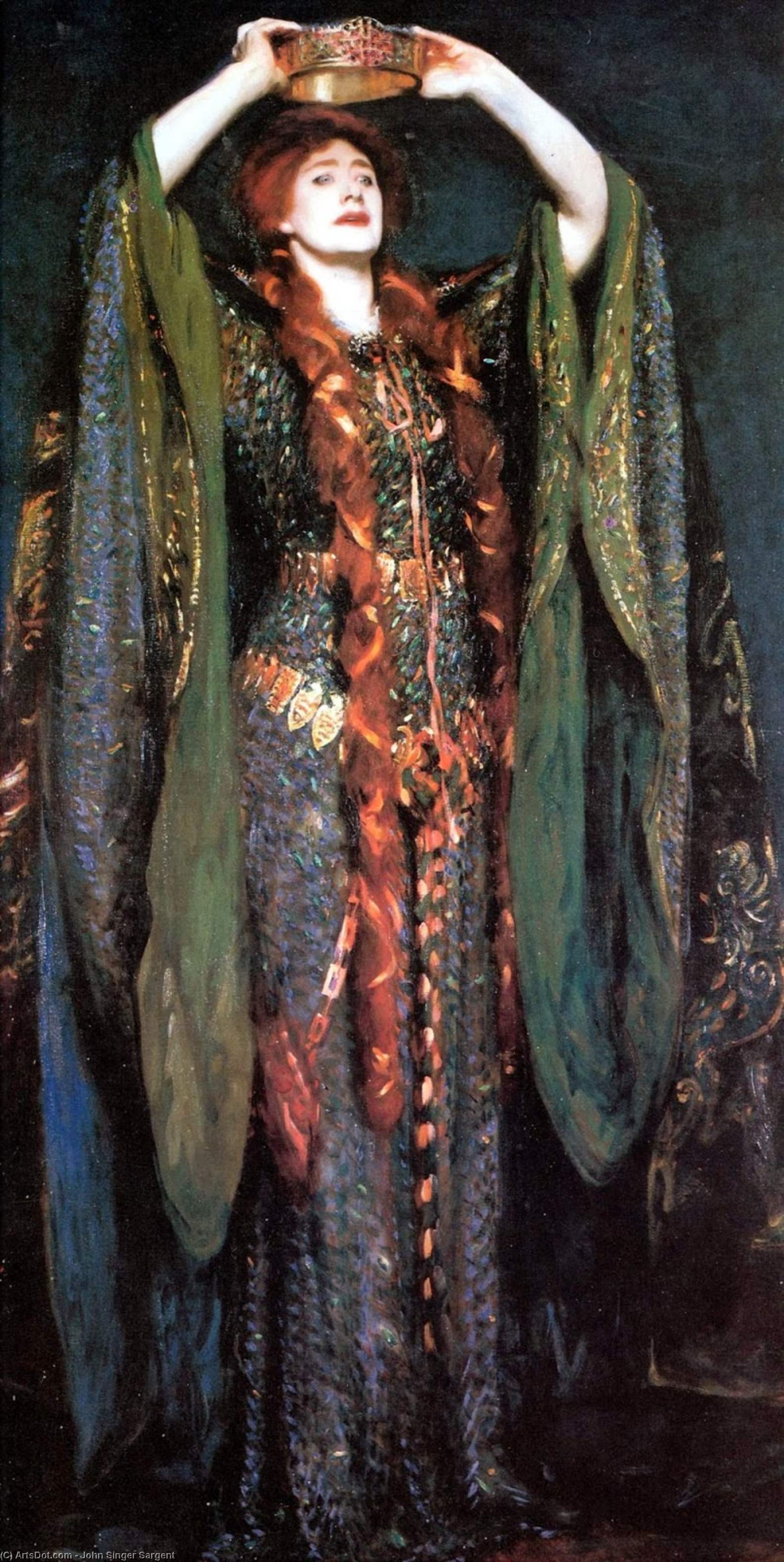 Miss Ellen Terry As Lady Macbeth — John Singer Sargent