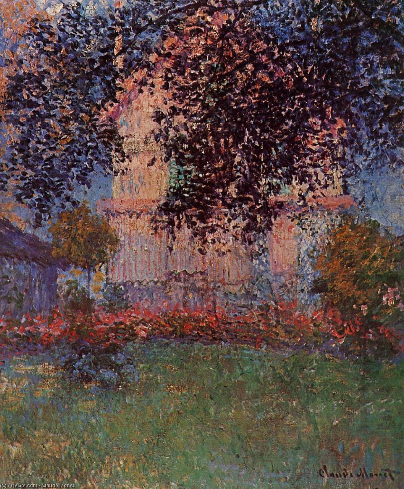 Monet's House In Argenteuil — Claude Monet