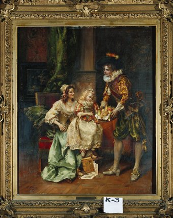 The Basket Of Fruit — Cesare Auguste Detti