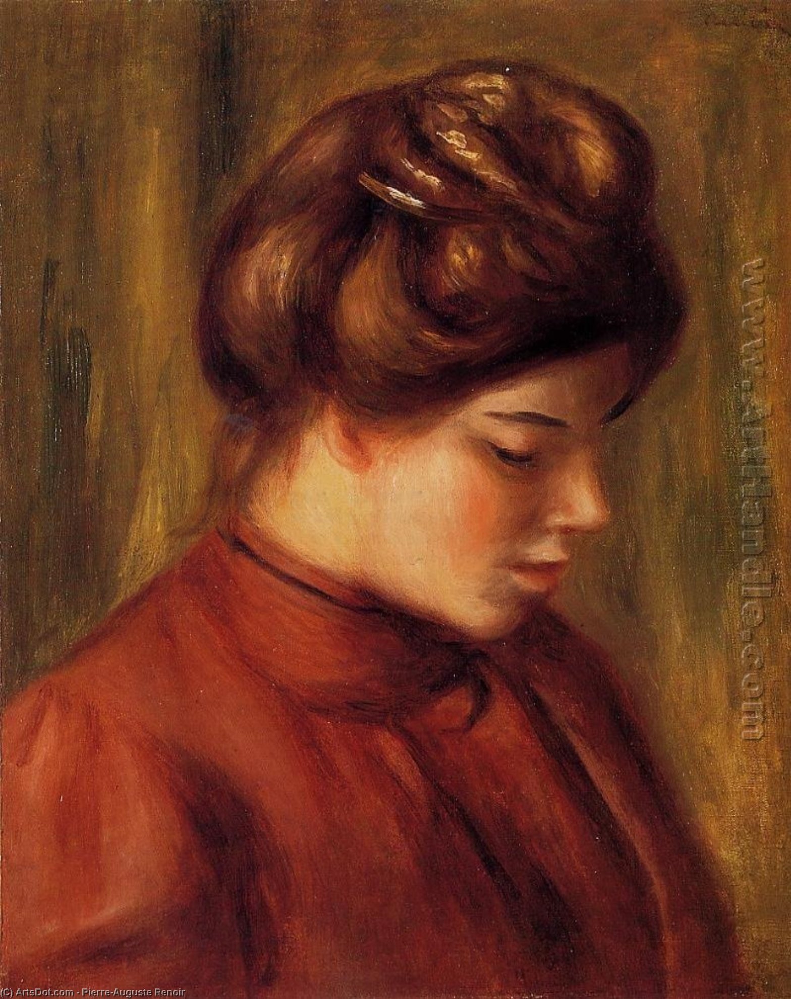 Mademoiselle Christine Lerolle — Pierre-auguste Renoir