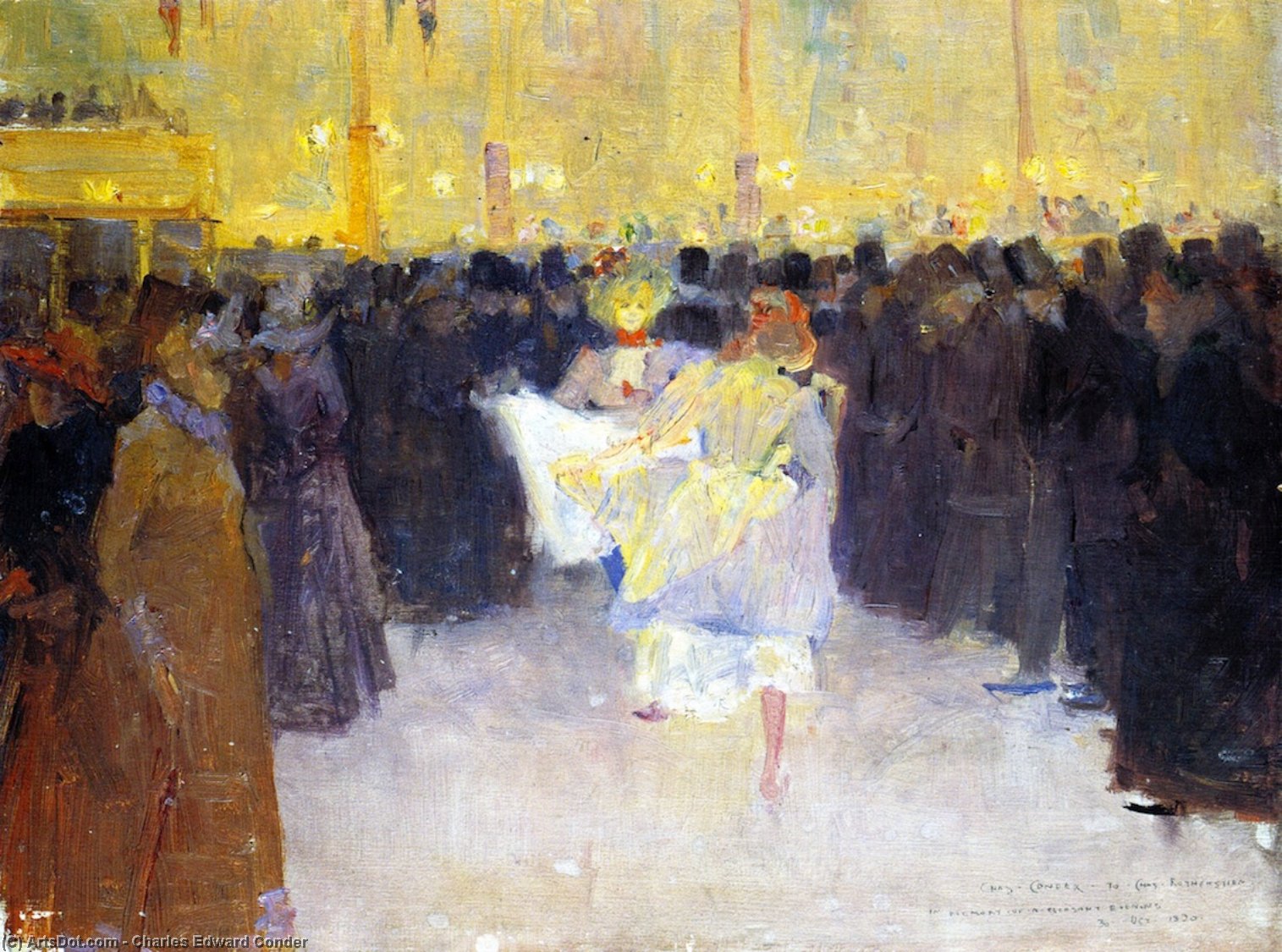 The Moulin Rouge — Charles Edward Conder