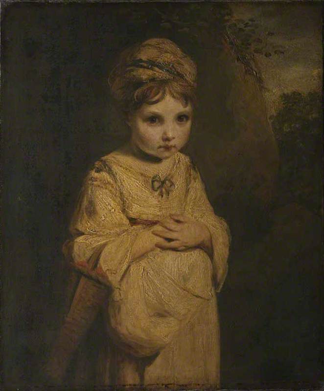 The Strawberry Girl — Sir Joshua Reynolds