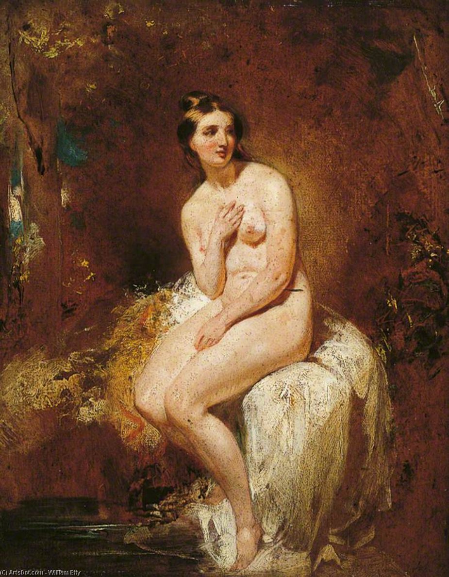 The Bather - — William Etty