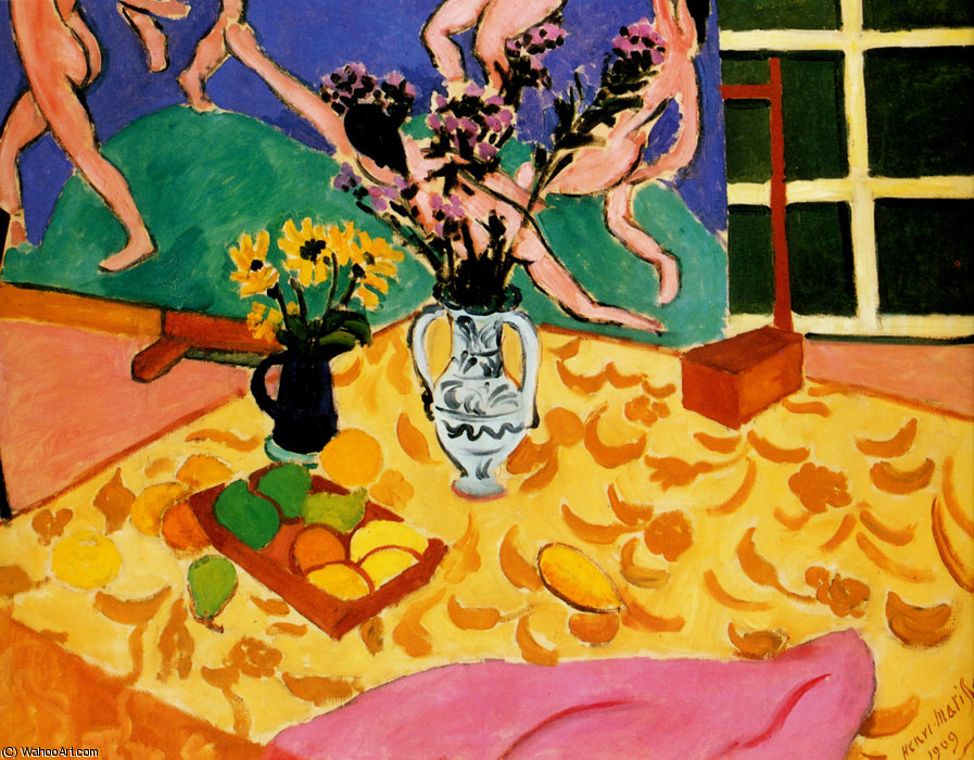 Nature Morte À La Danse Huile Sur Toile St Petersbourg, Museum Of The Hermitage — Henri Matisse
