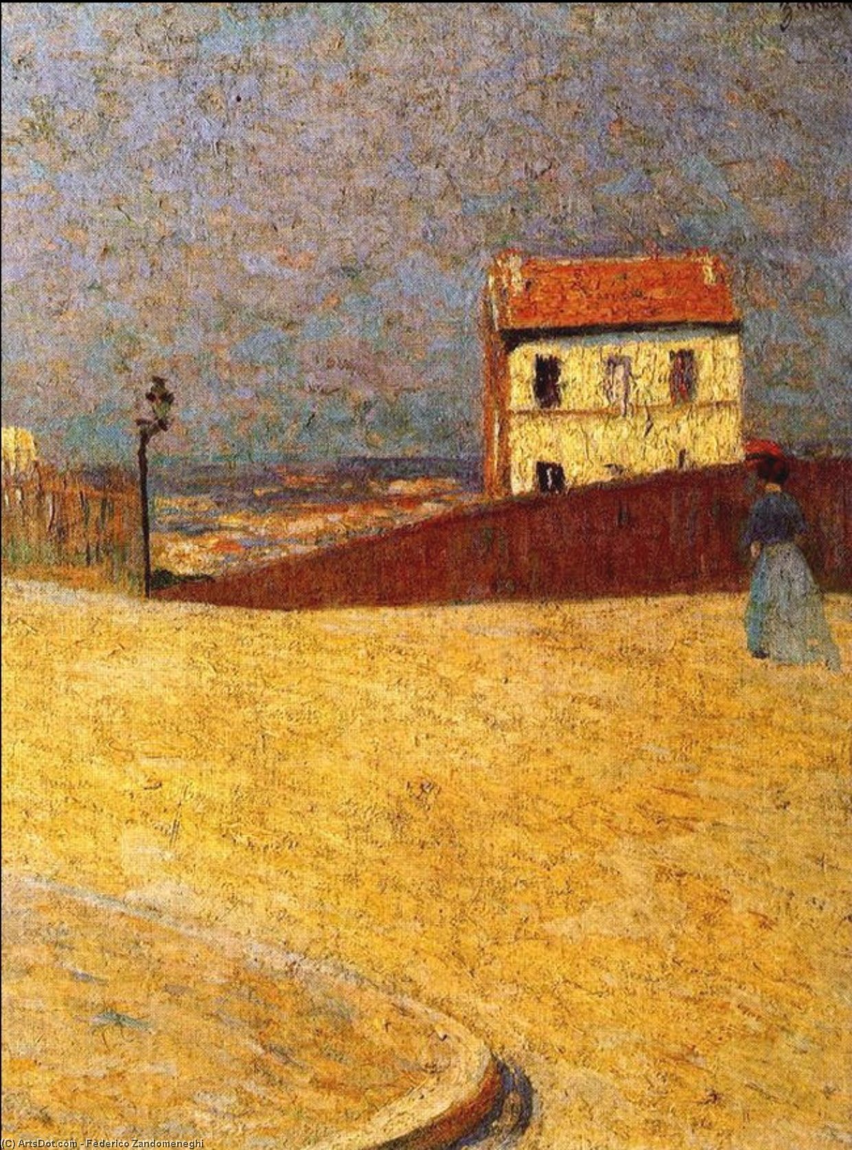 House, Montmartre — Federico Zandomeneghi