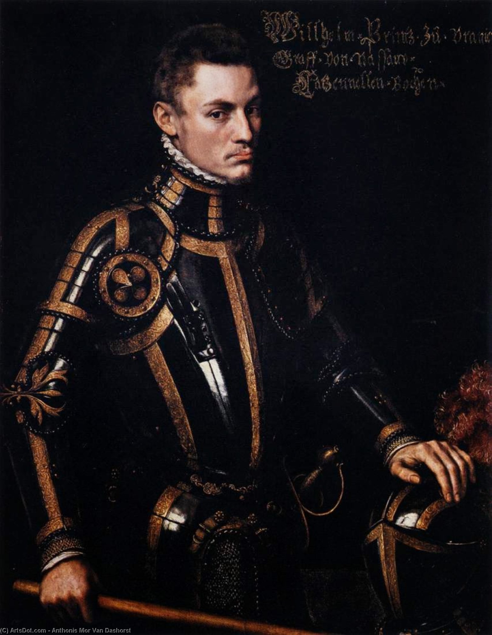 Portrait Of William Of Orange — Anthonis Mor Van Dashorst