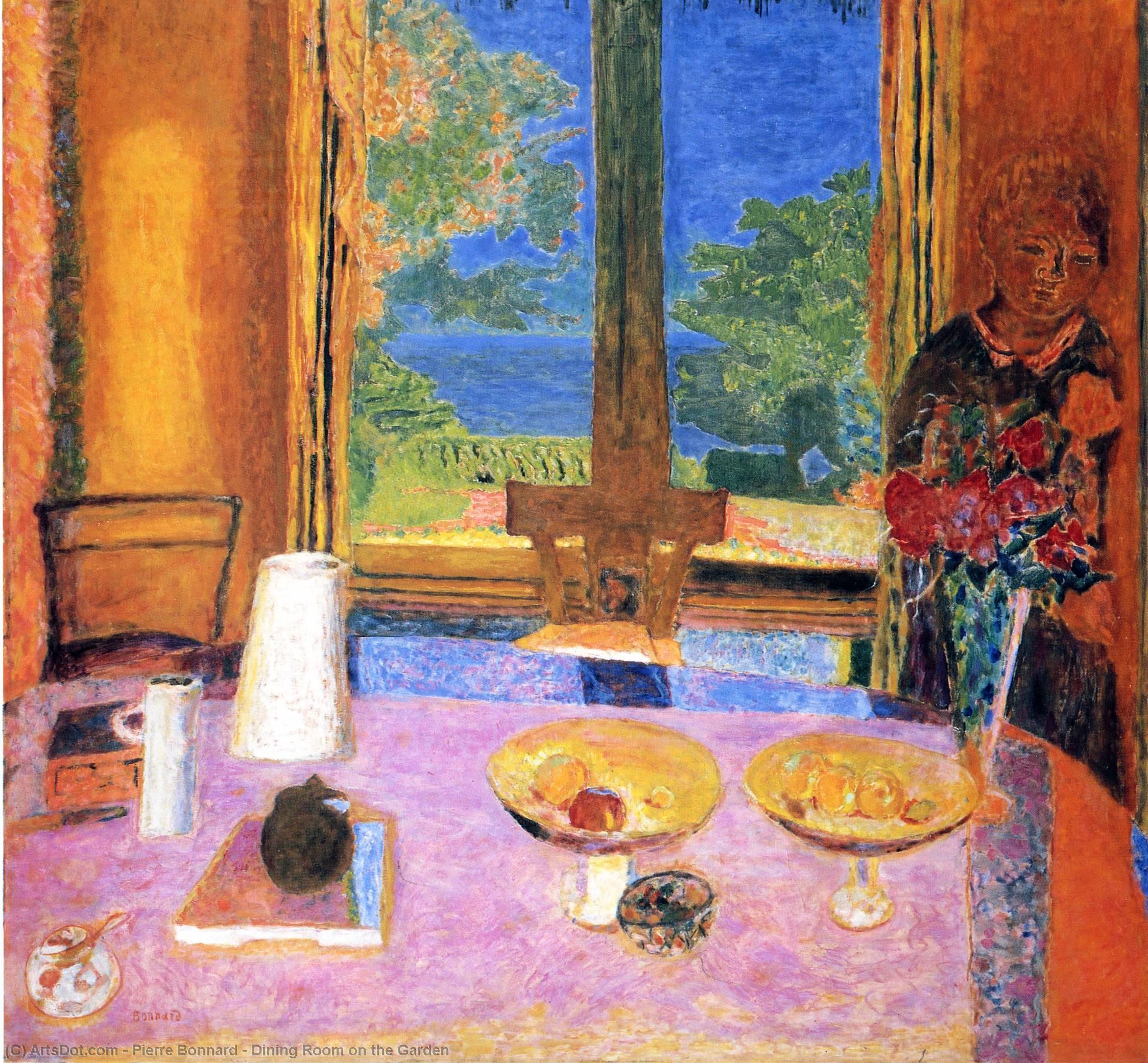 Dining Room On The Garden — Pierre Bonnard